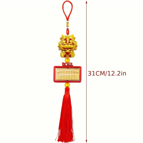 4pcs Creative Personality Spring Silk Ball Lantern Pendant Suitable For Spring Decoration Gift Use 1