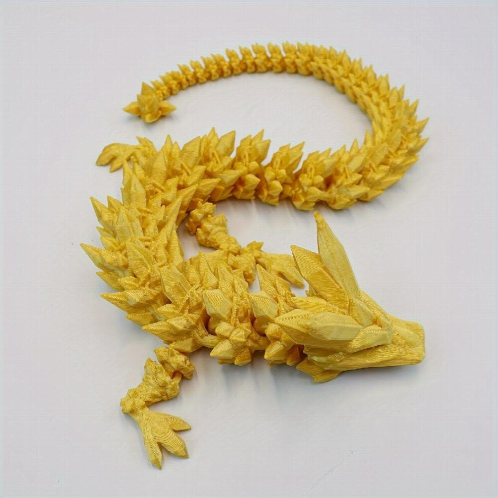 1pc 3D Printed Crystal Dragon Crafts Creative Hand held Car Ornaments Ornament Home Living Room Bar Cafe Decor Ornament Room Decor Tabletop Display Or-image-OPC-PD5GCFW-NEW