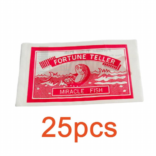 25pcs Magic Fortune Teller Fish Christmas Halloween Thanksgiving