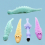 Creative Simulation Animal Model Catapults Toy Dinosaurs Pranks Decompression Toys 2