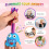 1pc Random Random Teeth Pulling Hair Will Scream Toy Stress Reliever Toy 4