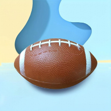 Rugby Junior Inflatable Leather Ball Toys For Students Professional Team Play Teaching Ball Christmas and Thanksgiving