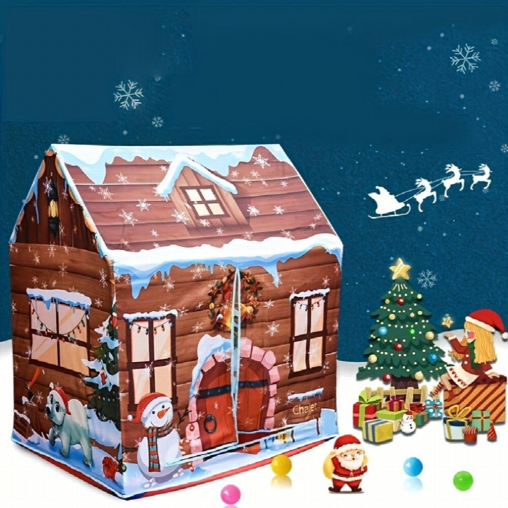 Lightweight Indoor Outdoor Kids Tent House Waterproof Playhouse Princess Castle Tent For Children Christmas Year Gift-image-OPC-PD5GHZF-NEW