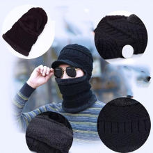 General Dimensions For Winter Knitted Hats Thermal Insulation Cycling And Skiing Masks