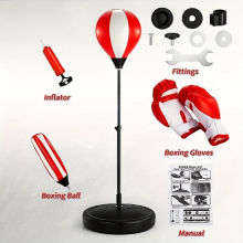Kids Incl Boxing Gloves Boxing Bag Set Adjustable Kids Punching Bag With Stand Christmas & Birthday Gift