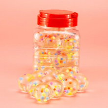 20 Pieces Colorful And Small Rubber Bouncy Balls Bulk Mixed Pattern High Bouncing Balls For Kids Party Favors Prizes Birthdays Gift And Vending Machin