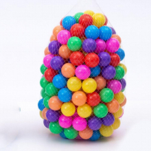 50 100pcs Soft Plastic Ocean Ball Pit Balls Perfect Toy Balls For Kids Baby Pool Water Toys Party Decoration & Photo Booth Props