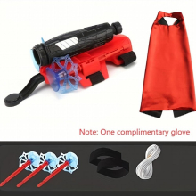 Spider Launcher Spider Spray Wrist Toy For Kids Launcher Rotating Spray Watch Can Stick On Wall Soft Bullet Gun Wrist Toy