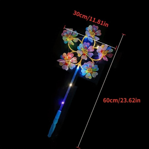 Luminous Toy Cartoon Spring Windmill Spring Toy Spring Windmill Toy 2