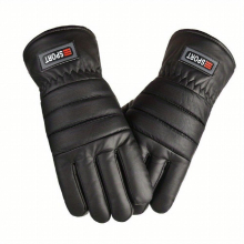 Winter Thickened Velvet Warm Gloves Waterproof And Warm Skiing Outdoor Cycling Sports