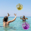 14pcs Sequin Inflatable Beach Ball 15 7inch 23 6inch Including Inflatable Tools 2
