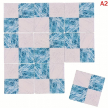 9pcs 1 12 DIY Doll House 30X30MM Kitchen Dining Room Bathroom Floor Halloween Thanksgiving Christmas Gift