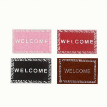 4pcs 1 12 Doll House Ground Decorations Mini Carpet Welcome Carpet Model