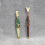 Dollhouse Mini Scene Decoration Mini Umbrella 2 Colors Optional 2