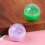 100Pcs Plastic Empty Toy Vending Capsules Half Clear Half Round Ball 9