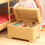 1pc Doll House Simulative Mini Storage Box Treasure Box Model Ornaments 5