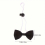 Dollhouse Simulative Mini Bow Tie Scene Decoration 3