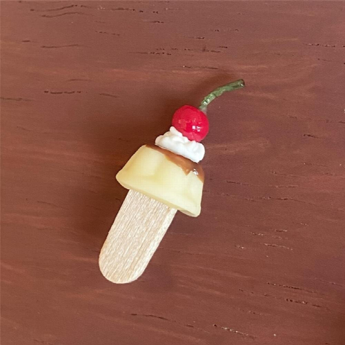 Dollhouse Simulative Mini Food Play Pudding Stick Scene Decoration