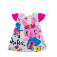30 48 Cm Baby Doll Clothes Accessories Rabbit Pattern Dress Doll Dress Fits For 25 4 30 48 Cm Alive Dolls Birthday Gift For Kids not Included Doll