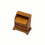 Mini Furniture Wooden Bedside Table Decorations Gift 5