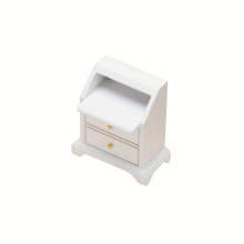 Mini Furniture Wooden Bedside Table Decorations Gift