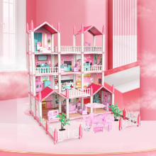 14 Room Princess Castle Dollhouse A Perfect DIY Pretend Play House Toy On Christmas & Birthdays Halloween Thanksgiving Christmas