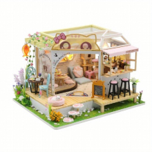 Creative Toy DIY Assembly Model Doll House Micro Scene Hand held House For Children And Adult Christmas Birthday