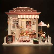 Creative DIY Making Assembled Model For Girls Scene Doll House For Teen Adult Christmas Birthday Gift For Friends