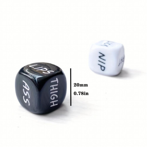 2pcs set 20mm And Couple Game Dice 2