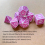 7pcs set Complex Patterns Polyhedral Dice Set Board Games Accessories 4