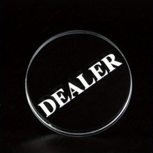 1pc Size 58 10mm 2 28 0 39IN Transparent Artificial Crystal House Household Poker Game Match Accessories Board Game Game