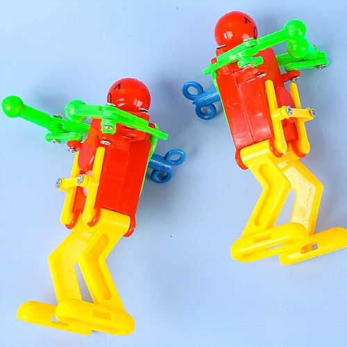 2pcs Winding Robot Toys Random Chain Dancing Robots And Interesting Creative Toys