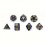 7pcs set faceted Dice Board Game Dice TRPG Running Group Game Accessories 2