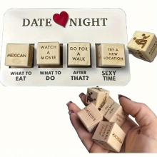 1 Set Date Night Ideas Dice Game bed Games For Married Couples Styles Wood Reusable Couple Dice