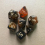7pcs set Starry Sky Two Polyhedral Dice Board Game Dice Set 13