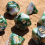 7pcs Set Marbled Mint Dice Table Games RPG Dice Set For Party 2