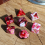 7pcs Set Cherry Cream Starry Sky Dice Tabletop Roleplaying Games RPG Dice Set 5