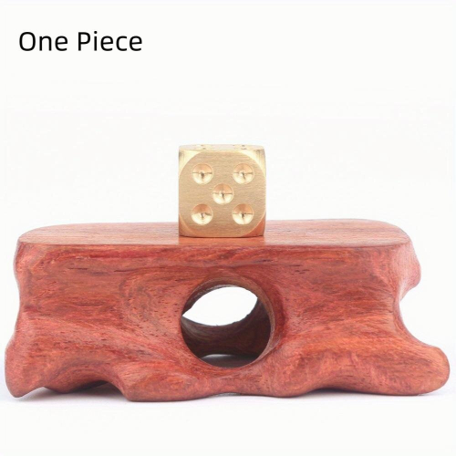 Upgrade Your Bar Games with 6 Sided Brass & Copper Dice Random Style