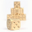Upgrade Your Bar Games with 6 Sided Brass & Copper Dice Random Style 8