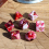 7pcs Set Cherry Cream Starry Sky Dice Tabletop Roleplaying Games RPG Dice Set 4