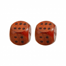 2pcs 18 20mm Rosewood Dice Walnut 6 sided Dice Wooden Game Dice For Table Game Board Game Acessorios