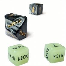 4pcs Sex Fun Dice Set For Adult Novelty Party Favors Romantic Erotic Dice Game Toys