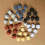7pcs Set Vintage Number Pattern Polyhedral Dice Set Suitable For Board Game 2