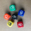 1 Rock Paper Scissors Game Dice Punching Fun Dice Small Toy 1