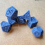 7pcs Set Vintage Number Pattern Polyhedral Dice Set Suitable For Board Game 13