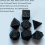 7pcs Set Vintage Number Pattern Polyhedral Dice Set Suitable For Board Game 3
