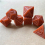 7pcs Set Vintage Number Pattern Polyhedral Dice Set Suitable For Board Game 4