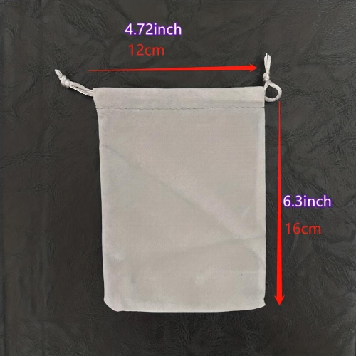 12 06x16 0cm With Drawstring Closure And Durable Holds 100 Polyhedral Dice 2