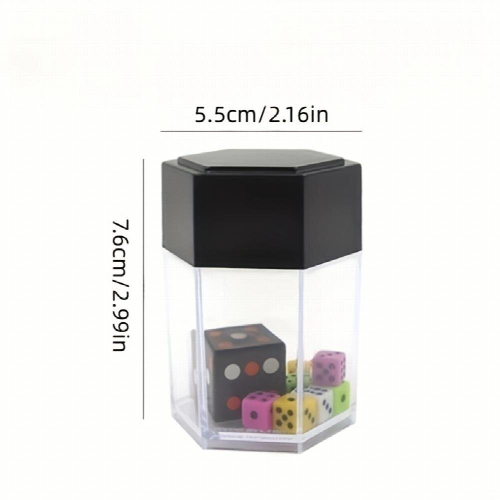 Large Colored Explosive Dice One To Eight Explosive Dice Magic Props For Halloween Christmas Party 2