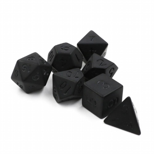 7pcs Frosted Digital Dice Set Enhance Your Tabletop Gaming Experience